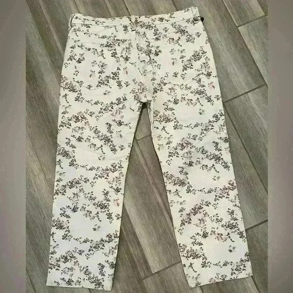 NWT Rag & Bone Floral “Boyfriend” Jeans, Size 27, Ankle Length - Picture 3 of 5